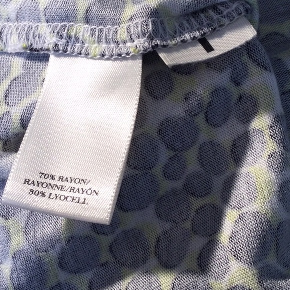 Ann Taylor Leopard Print Short Sleeve Sz S - Picture 7 of 11